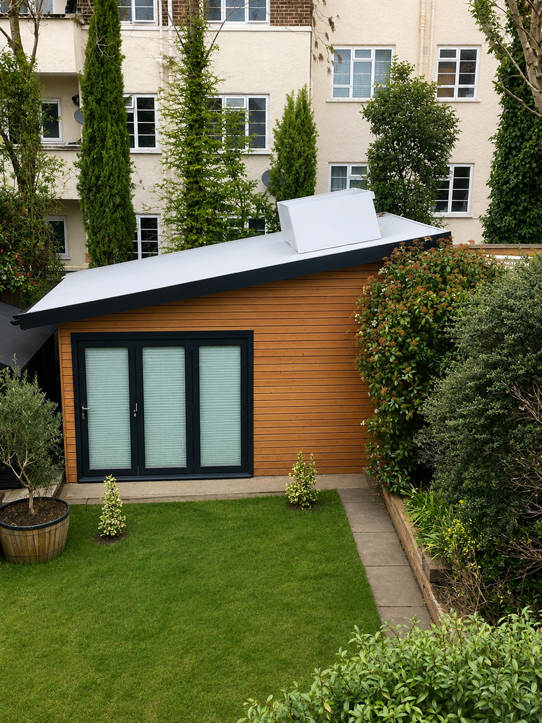 Artist Studio Roof – SUNGUARD White and Monoguard