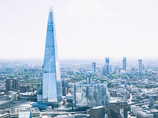 The Shard, London, with Sherwin Williams