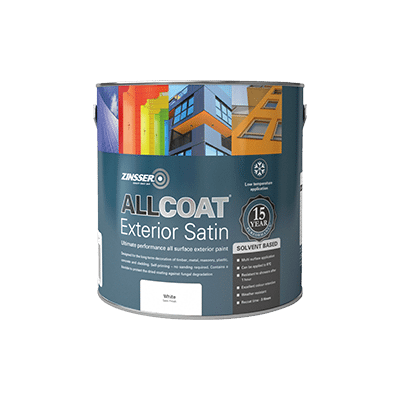 Zinsser Allcoat Exterior Satin (Solvent Based)